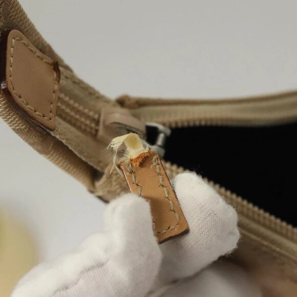 GUCCI GG Canvas Shoulder Bag Beige 001 3386 Auth - Picture 12 of 16